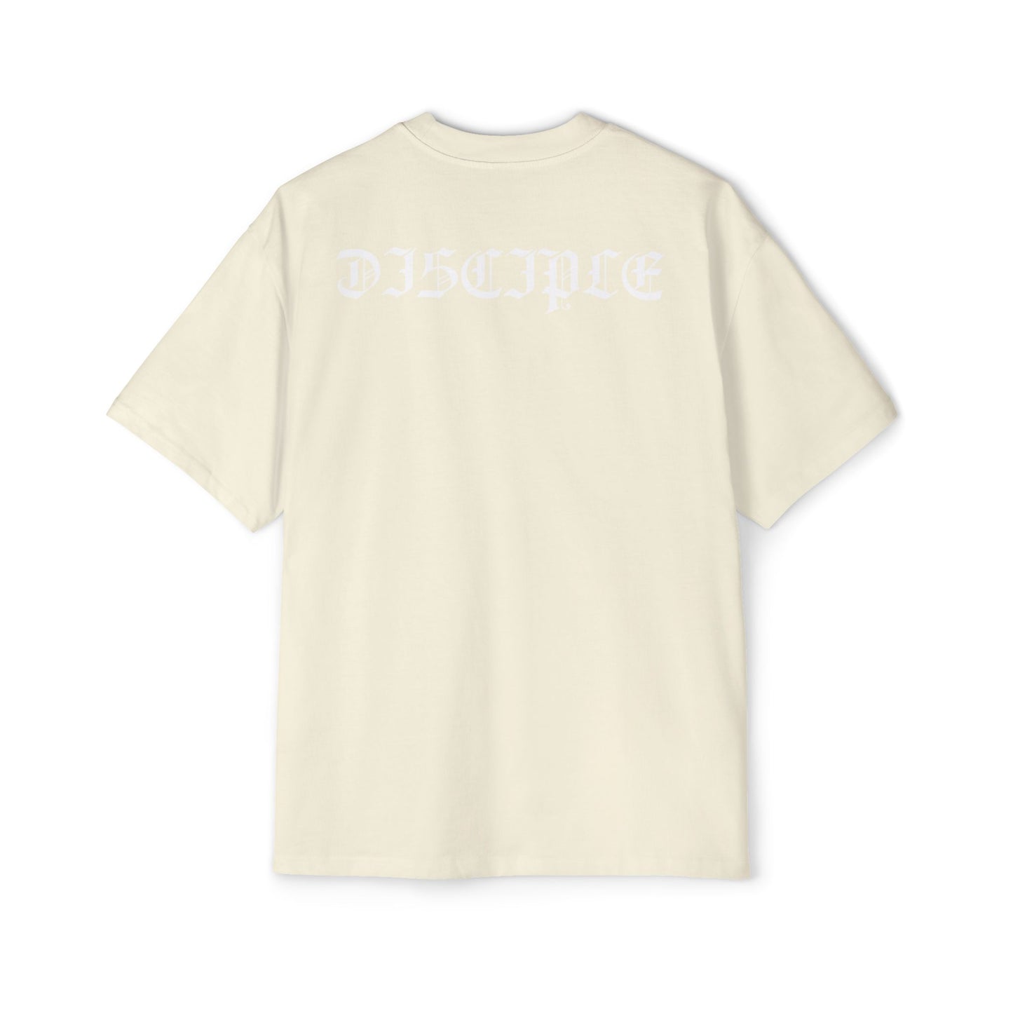 A Spiritual Warfare Men's Heavy Oversized Tee