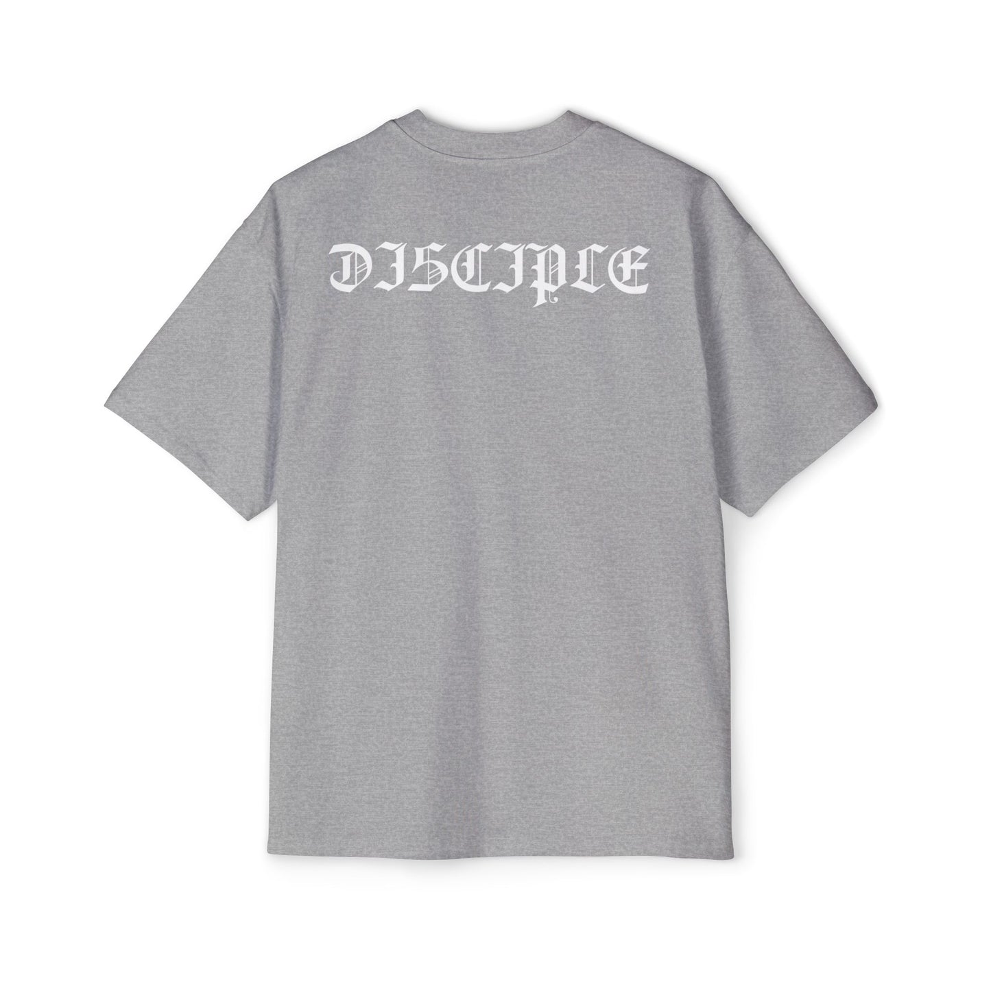 A Spiritual Warfare Men's Heavy Oversized Tee