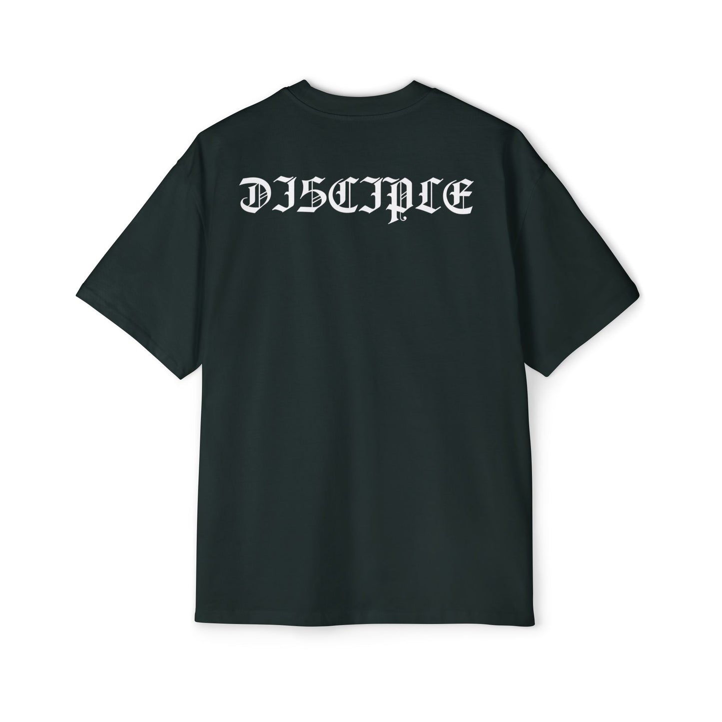 A Spiritual Warfare Men's Heavy Oversized Tee
