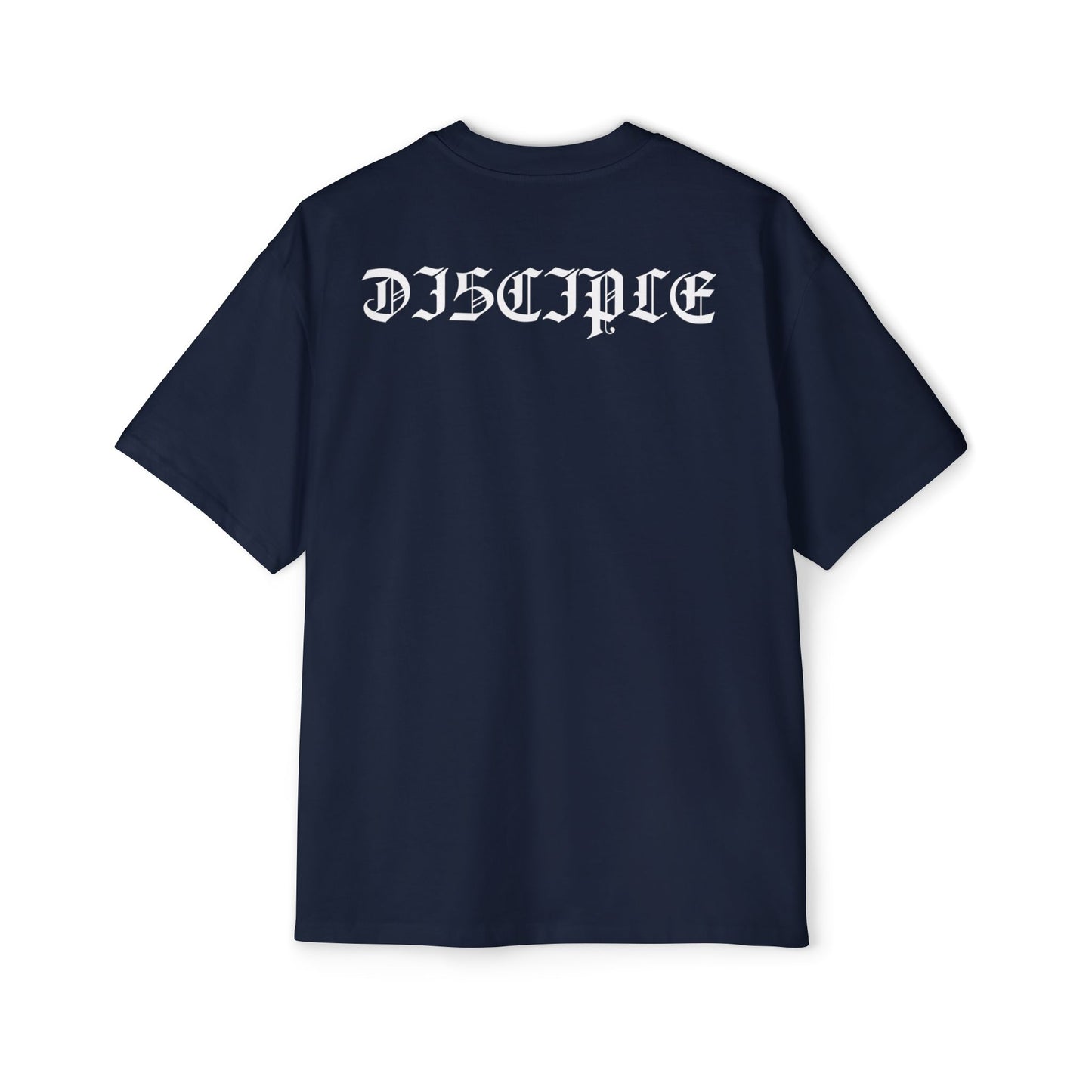 A Spiritual Warfare Men's Heavy Oversized Tee