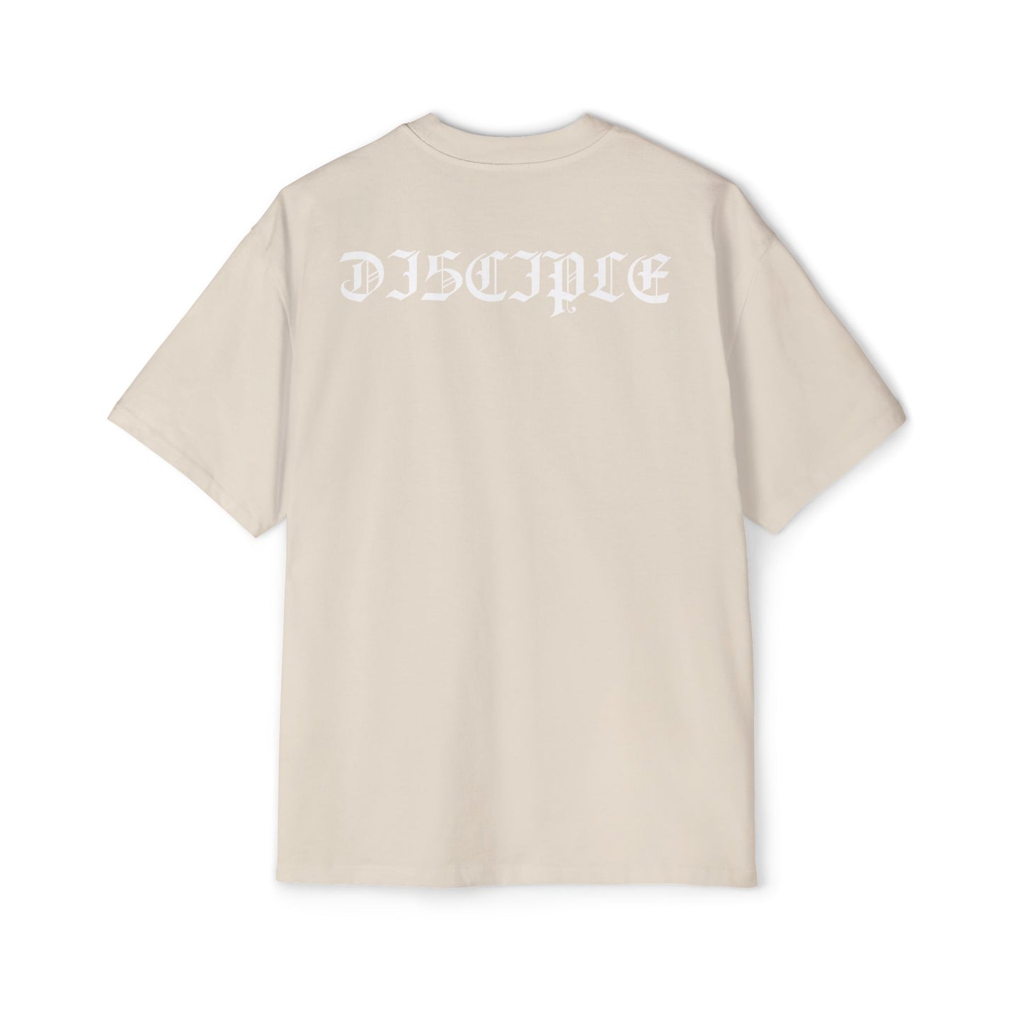 A Spiritual Warfare Men's Heavy Oversized Tee