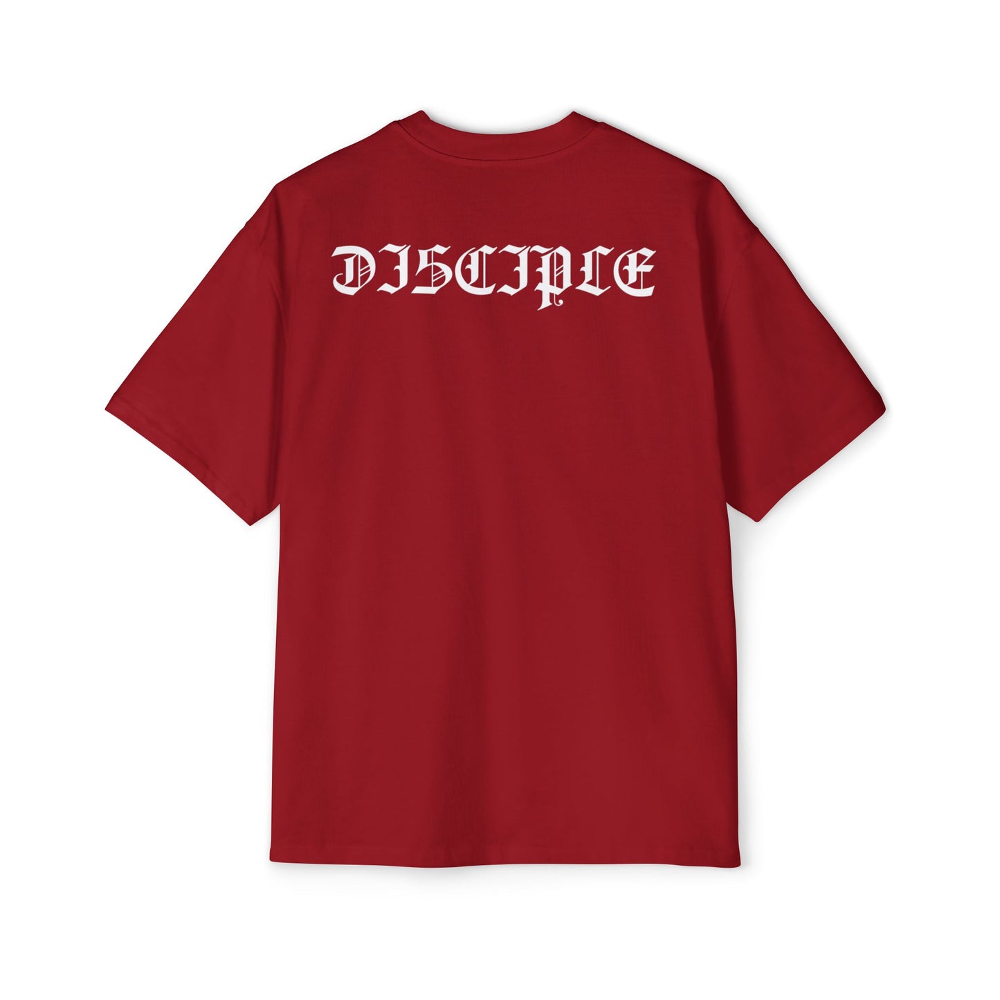 A Spiritual Warfare Men's Heavy Oversized Tee