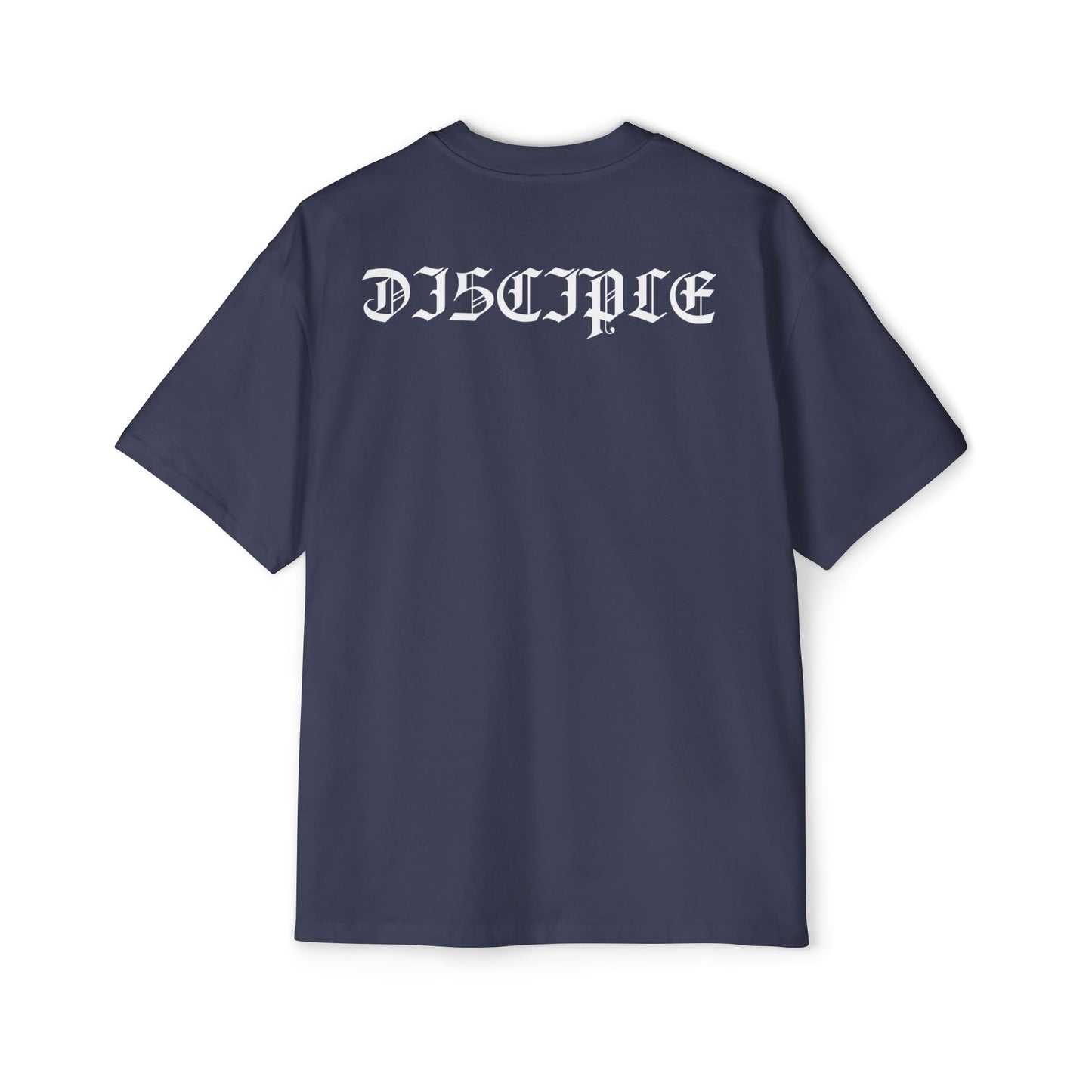 A Spiritual Warfare Men's Heavy Oversized Tee