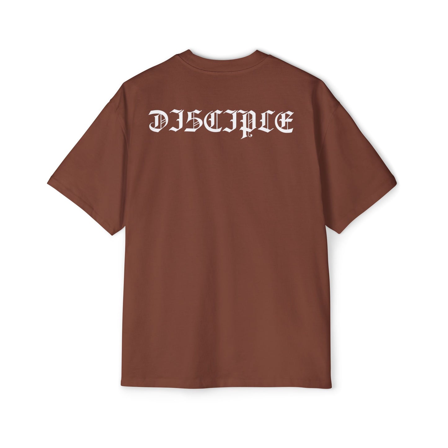 A Spiritual Warfare Men's Heavy Oversized Tee