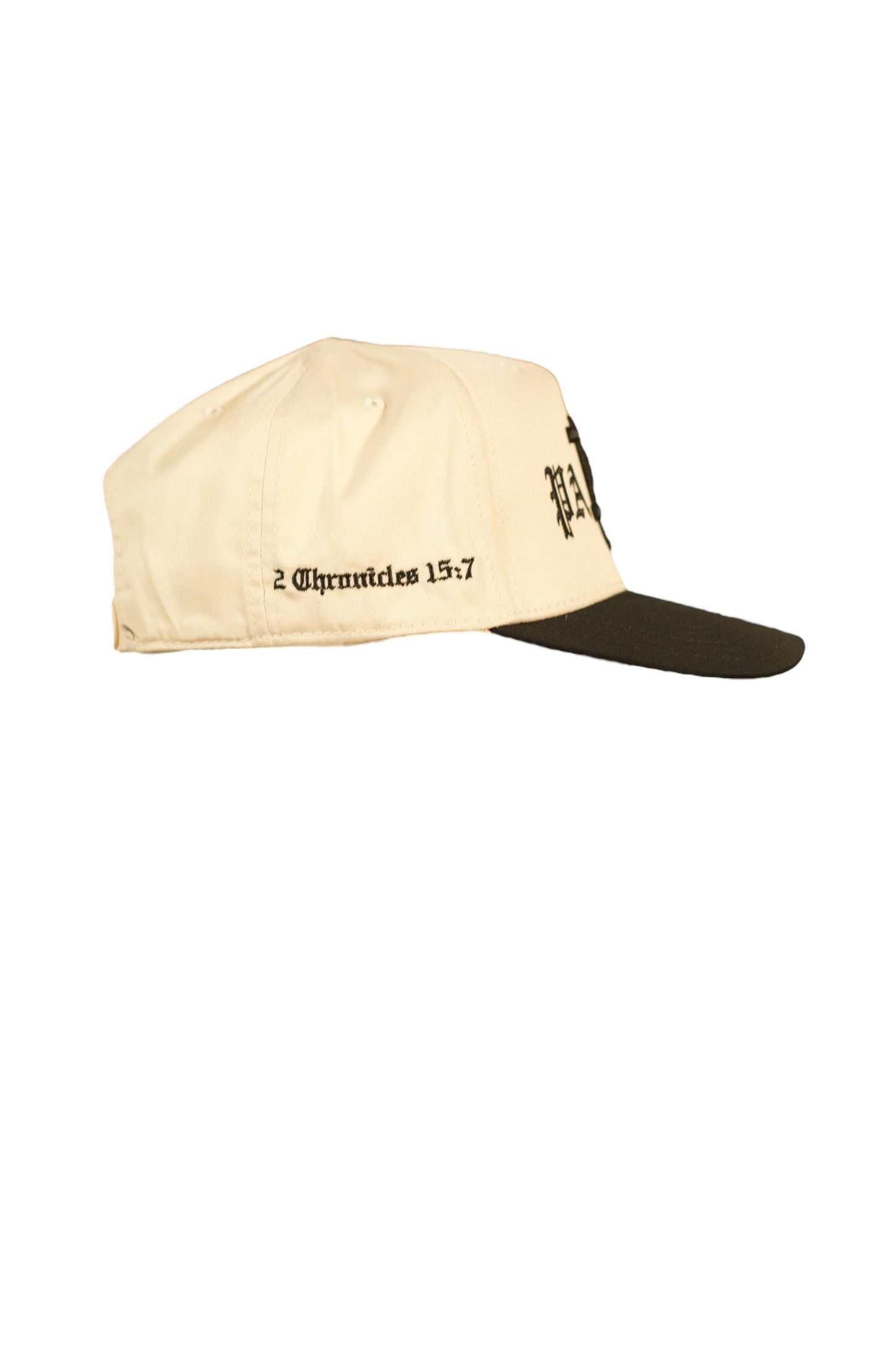 AG PaLAbra Hat, beige and black ball cap