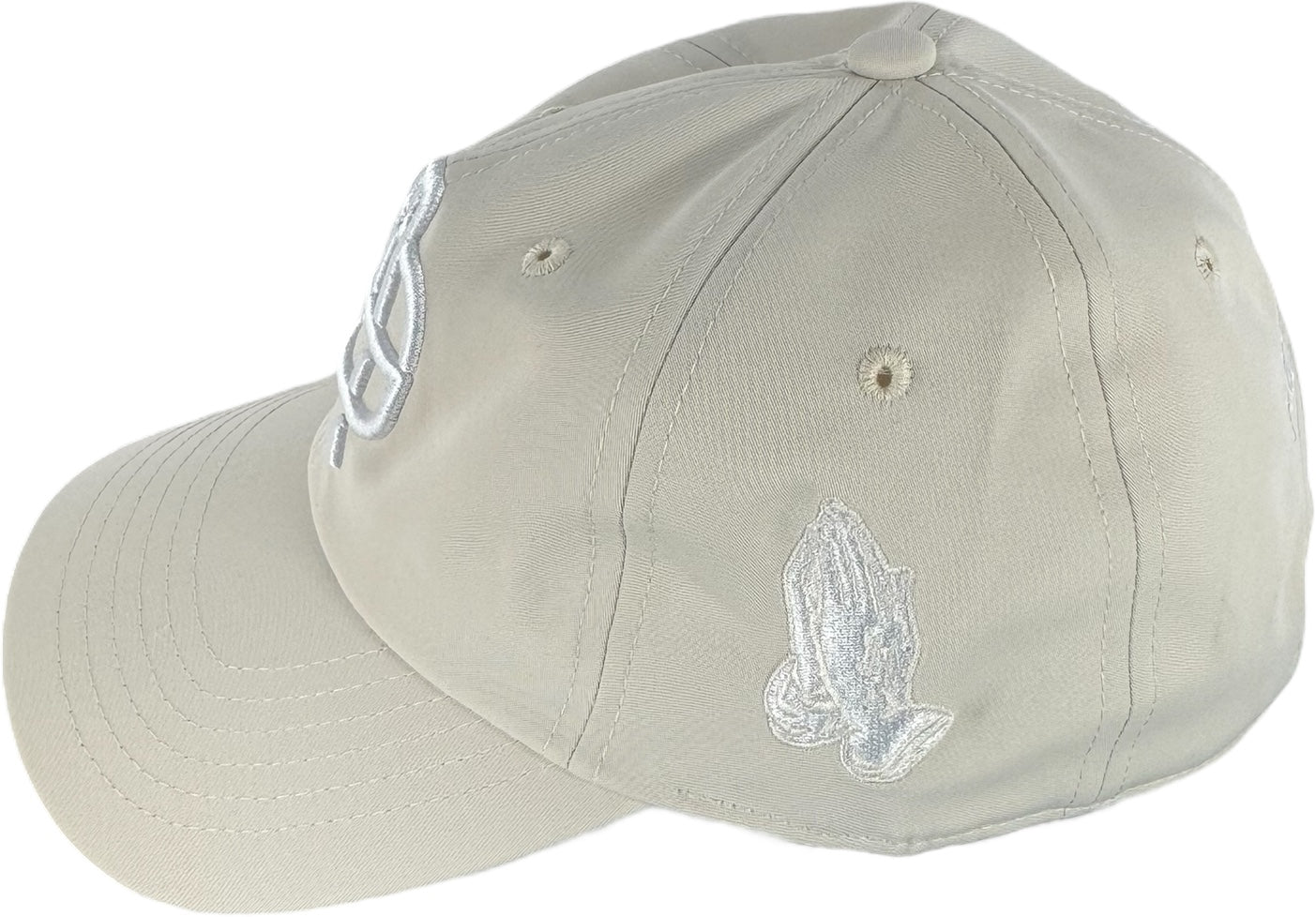 Cream Authentic Glow Hat