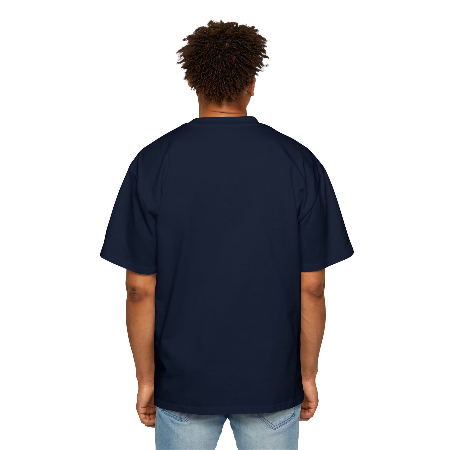 No More Church Masks Men's Heavy Oversized Tee