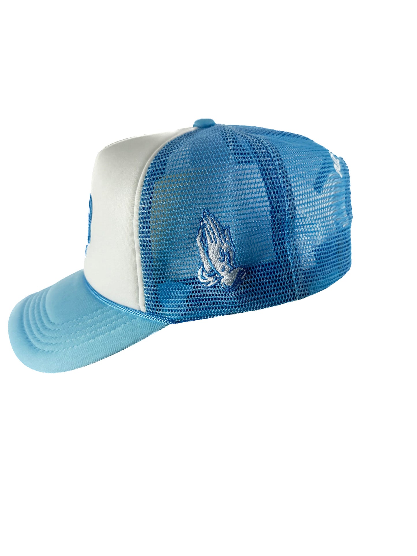 Light Blue Authentic Glow Trucker Hat