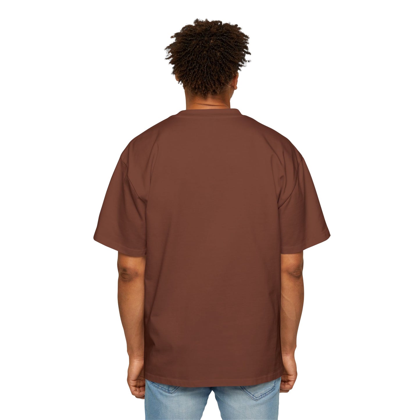 No More Church Masks Men's Heavy Oversized Tee