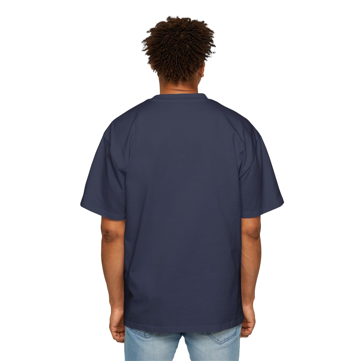 No More Church Masks Men's Heavy Oversized Tee