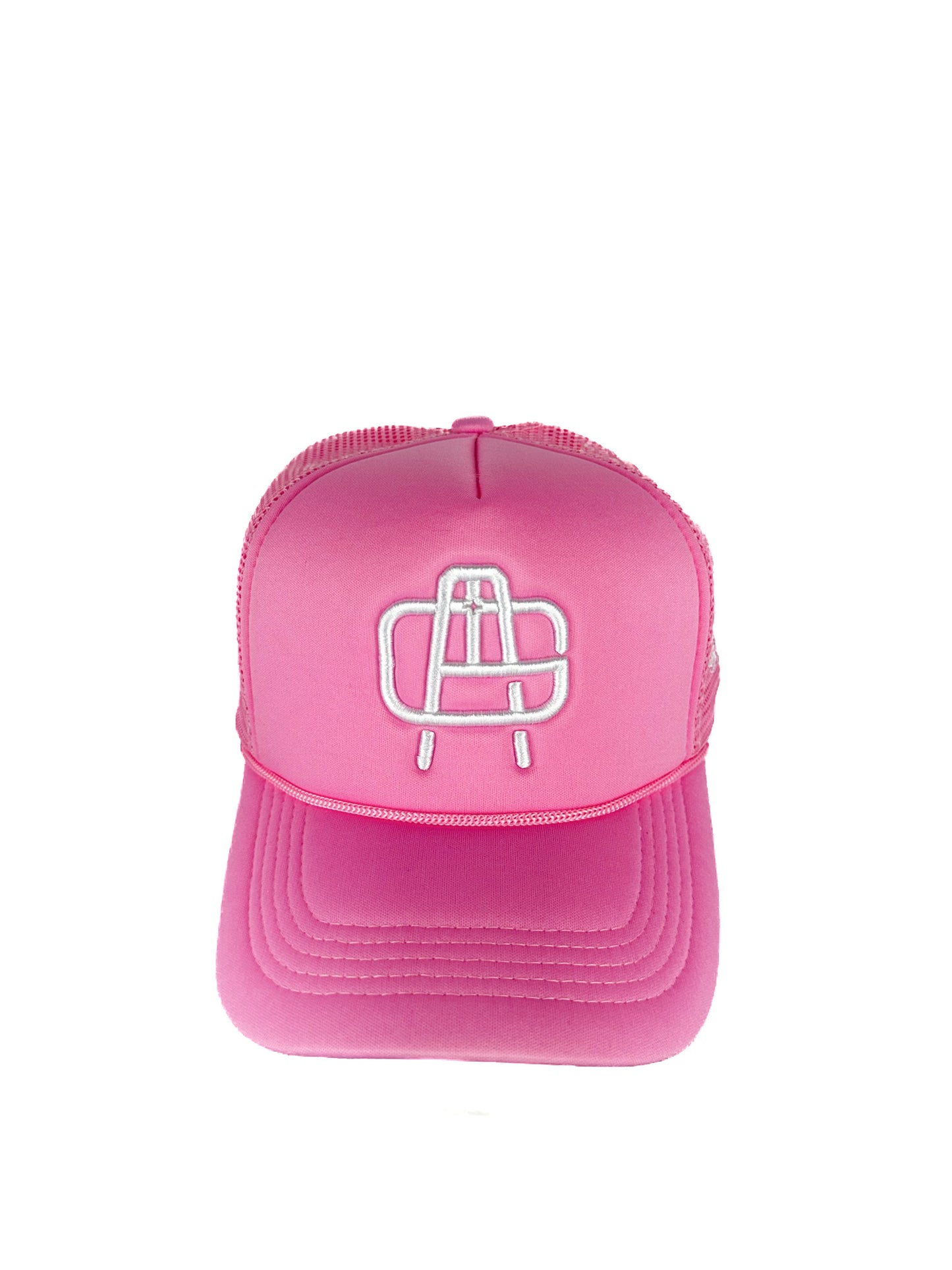 Pink Authentic Glow Trucker Hat