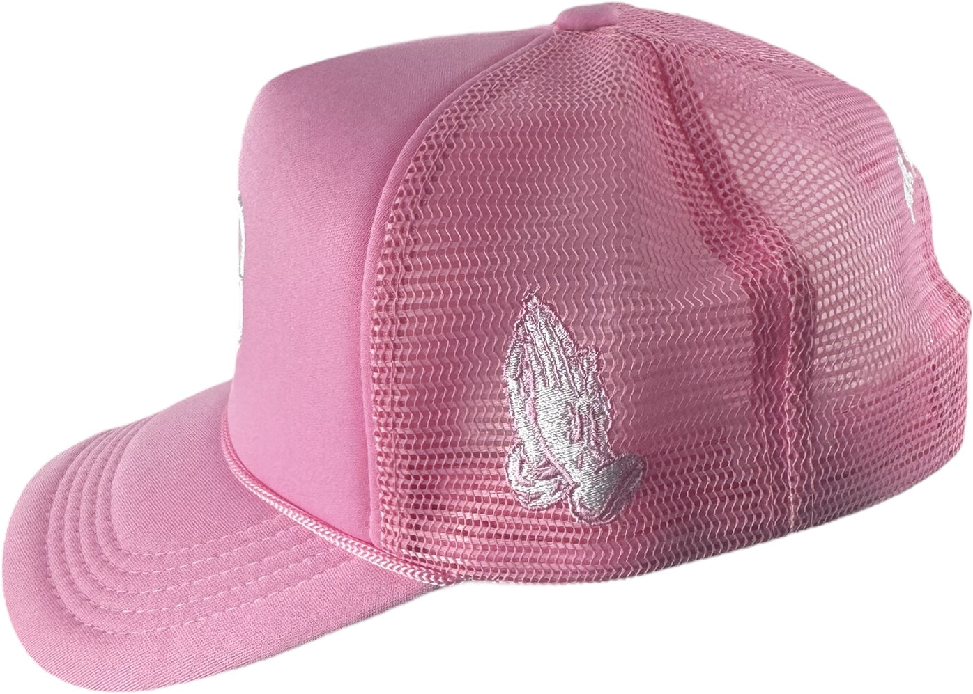 Pink Authentic Glow Trucker Hat