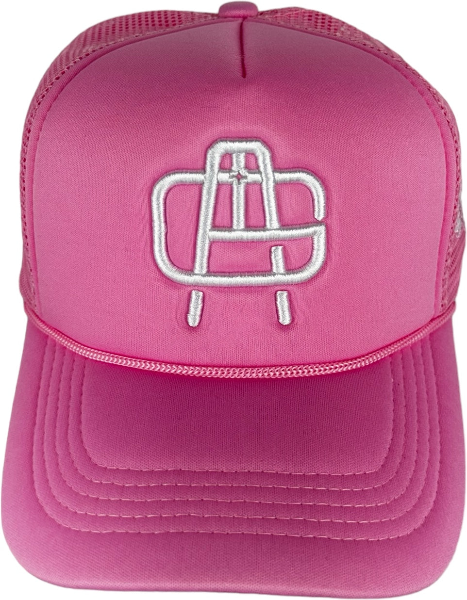 Pink Authentic Glow Trucker Hat