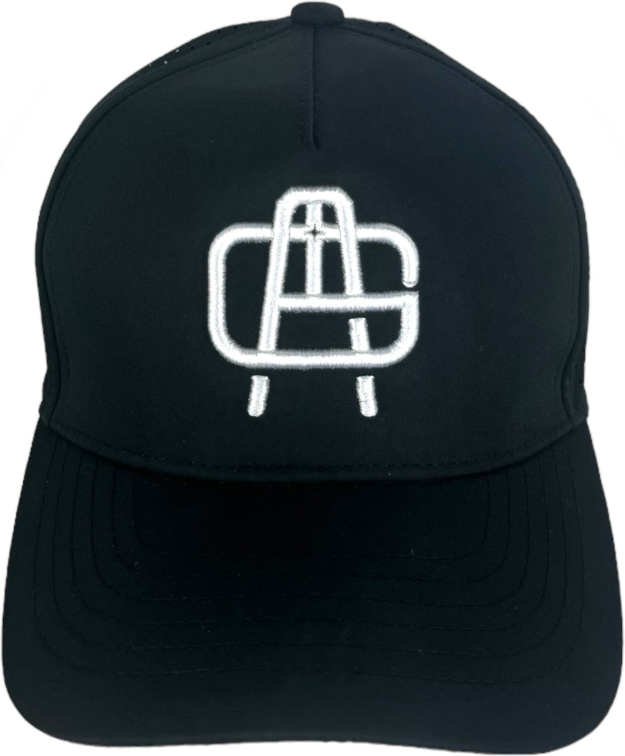 Black Authentic Glow Active Hat